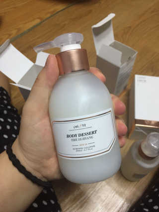 딜라잇18 바디디저트 3종 SET — 3.5점을 준 리뷰어가 2017년 1월 올린 사용 사진