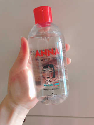 솔테라피 안나 트러블 토너 300ml — 4점을 준 리뷰어가 2019년 4월 올린 사용 사진