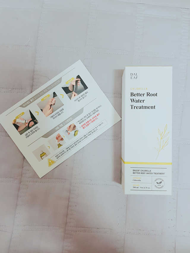 달리프 클로렐라 베러 루트 워터트리트먼트 200ml 리뷰 사진