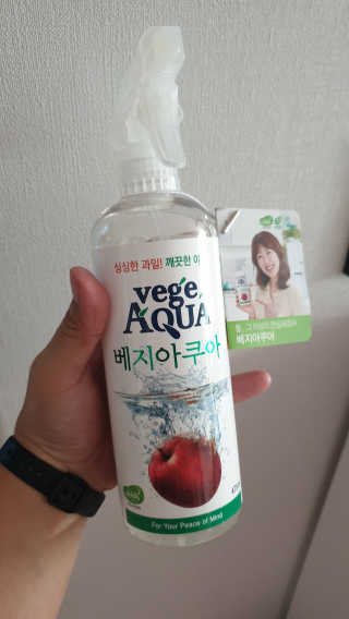 베지아쿠아 475ml + 리필 1000ml 1Set — 5점을 준 리뷰어가 2019년 10월 올린 사용 사진