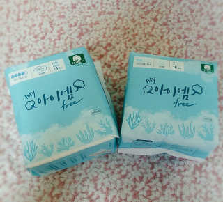 보타메디 마이아이엠 생리대 — 5점을 준 리뷰어가 2019년 2월 올린 사용 사진