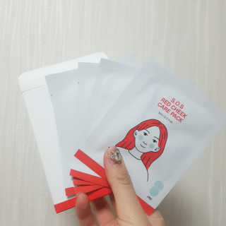 자이엘 S.O.S 레드 칙 케어팩 2 Box — 4점을 준 리뷰어가 2019년 10월 올린 사용 사진