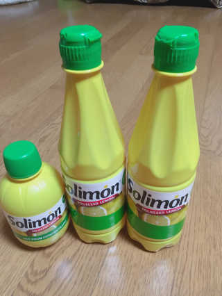 솔리몬 스퀴즈드 레몬즙 500ml X 2 + 280ml X 1 — 5점을 준 리뷰어가 2018년 10월 올린 사용 사진