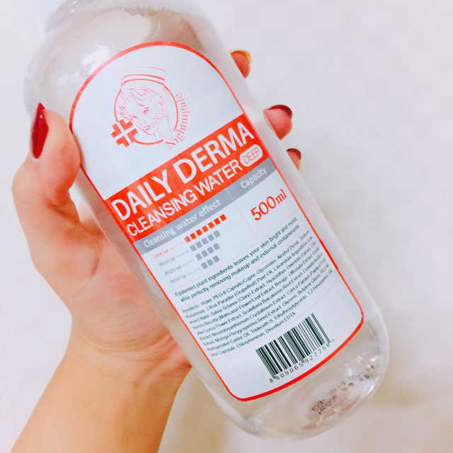 데일리 더마 클렌징워터 딥 리뷰 사진