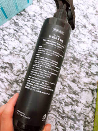 PEACE MOMENT 피스모먼트 인세컨즈포키친 320mL 천연살균소독제 — 4점을 준 리뷰어가 2019년 2월 올린 사용 사진