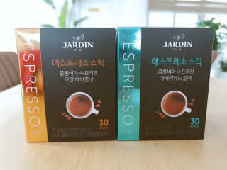 (주)쟈뎅 쟈뎅 에스프레소 스틱 [블랙+헤이즐넛 set] — 5점을 준 리뷰어가 2020년 2월 올린 사용 사진