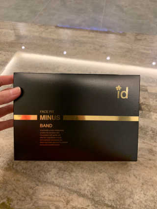 아이디플라코스메틱 아이디 페이스핏 마이너스 밴드 — 4점을 준 리뷰어가 2019년 12월 올린 사용 사진