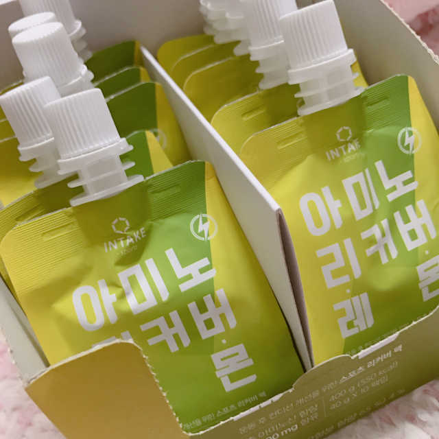 파워젤 부스트 & 아미노 리커버 리뷰 사진