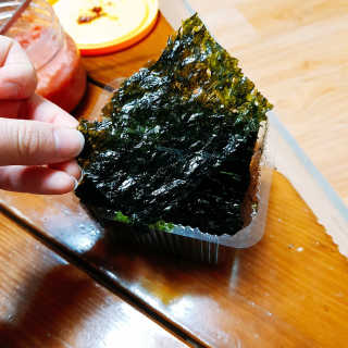 광천우리맛김 한봉지 2~3인분, 맛있는 우리재래식탁김26매20봉 — 4점을 준 리뷰어가 2018년 4월 올린 사용 사진