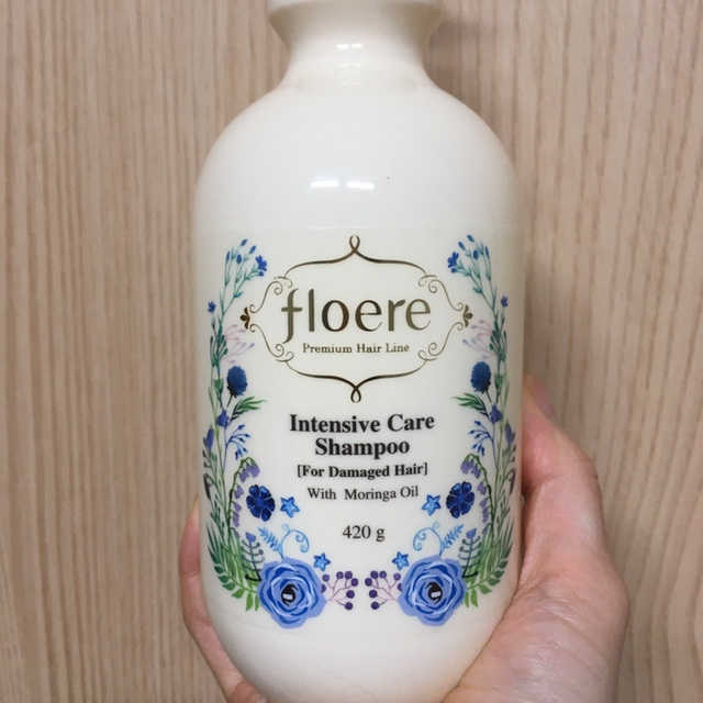 플로에르 인텐시브 케어 샴푸 리뷰 사진