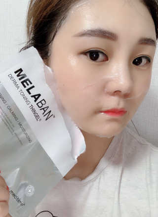 메디타임 멜라반 더마 토닝 씬젤 — 2.5점을 준 리뷰어가 2019년 4월 올린 사용 사진