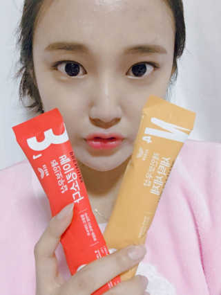 레인보우샵 올인원세탁세제,베이킹소다 스틱포6개입+세탁조클리너 — 3.83점을 준 리뷰어가 2018년 4월 올린 사용 사진