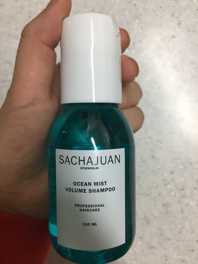 오션 미스트 볼륨 샴푸 100ml 리뷰 사진