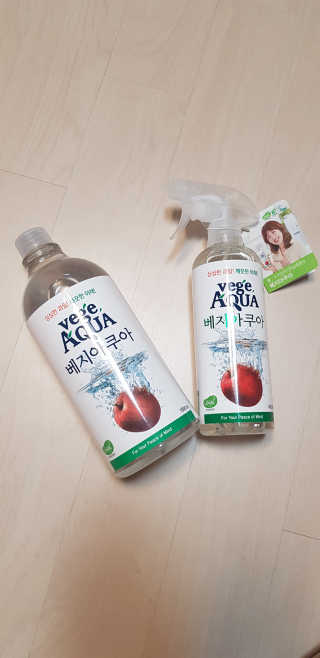 베지아쿠아 475ml + 리필 1000ml 1Set — 4.5점을 준 리뷰어가 2019년 9월 올린 사용 사진