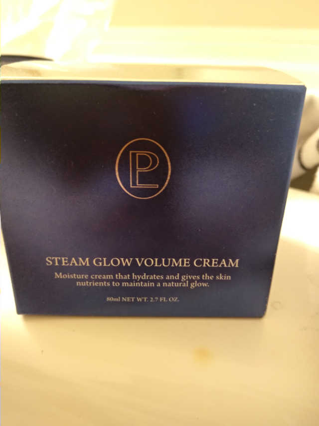 스팀 글로우 볼륨 크림 80ml 리뷰 사진