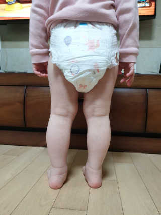 보솜이 액션핏 팬티형 — 5점을 준 리뷰어가 2019년 3월 올린 사용 사진