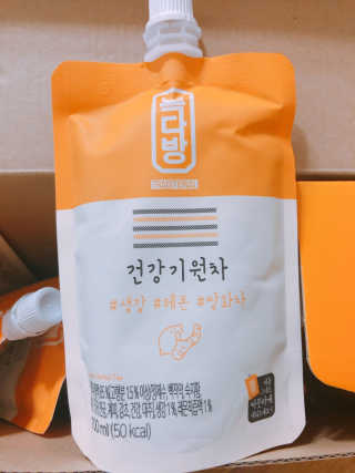 자연원 복다방 2종 100ml 10포씩 — 3.5점을 준 리뷰어가 2018년 12월 올린 사용 사진