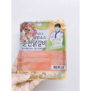 뜰아채유통 춘천닭갈비덮밥소스와 머쉬마루 버섯 — 5점을 준 리뷰어가 2018년 10월 올린 사용 사진