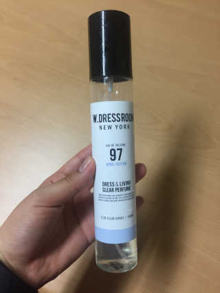 더블유드레스룸 드레스퍼퓸 150ml — 5점을 준 리뷰어가 2018년 4월 올린 사용 사진