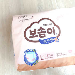보솜이 액션핏 팬티형 — 5점을 준 리뷰어가 2019년 3월 올린 사용 사진