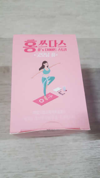 프롬바이오 홍쓰다스 아침,저녁 맞춤형 다이어트식품 14포+14포 — 5점을 준 리뷰어가 2019년 7월 올린 사용 사진