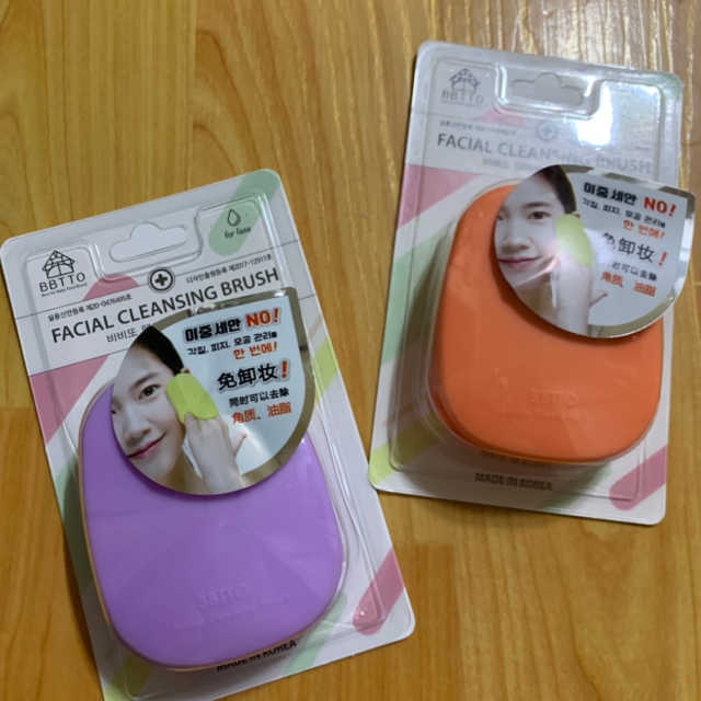 비비또 페이셜 클렌징 브러쉬 2P 리뷰 사진