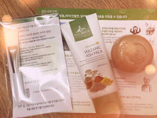 플러스셀라 시카골드 클렌징바 화산재팩 세트 — 4점을 준 리뷰어가 2019년 12월 올린 사용 사진