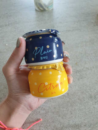 [매일 바이오] 생크림요거트 플레인 12개 + 유자 12개 — 5점을 준 리뷰어가 2019년 6월 올린 사용 사진
