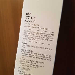 포므시 스노우화이트클렌징폼pH5.5 — 5점을 준 리뷰어가 2019년 8월 올린 사용 사진