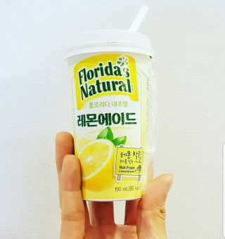 플로리다 내추럴 플로리다내추럴 레몬에이드  2종 — 5점을 준 리뷰어가 2018년 7월 올린 사용 사진