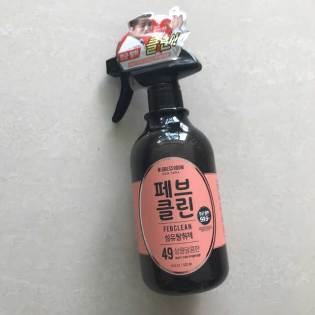 페브클린 500ml 리뷰 사진