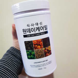 (주)이스터비엔에프 식사대용선식 원데이케어밀 1KG 대용량 — 5점을 준 리뷰어가 2019년 1월 올린 사용 사진