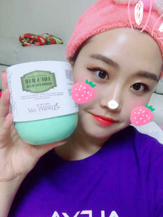 23years old 아쿠아밥 모델링 마스크 — 4점을 준 리뷰어가 2018년 4월 올린 사용 사진