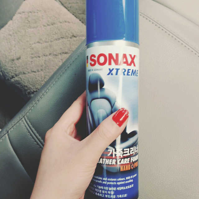 소낙스 익스트림 가죽크리너 리뷰 사진