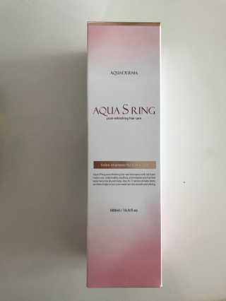 아쿠아큐링 아쿠아S링 퓨어리프레싱 헤어케어 500ml — 5점을 준 리뷰어가 2018년 8월 올린 사용 사진