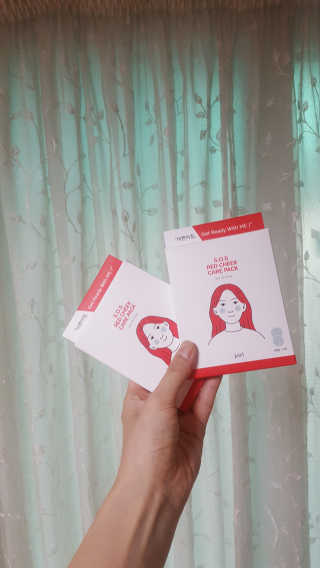 자이엘 S.O.S 레드 칙 케어팩 2 Box — 5점을 준 리뷰어가 2020년 2월 올린 사용 사진