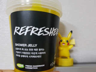 러쉬 샤워젤리 후쉬 240g 리프레셔 250g — 5점을 준 리뷰어가 2017년 7월 올린 사용 사진