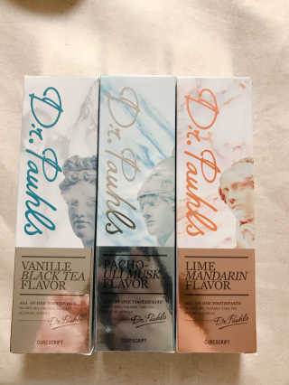 큐어스크립트 닥터폴스 3종[바닐블랙티, 라임만다린, 패츌리머스크] — 5점을 준 리뷰어가 2018년 6월 올린 사용 사진