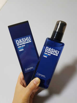 다슈코리아 다슈 맨즈 아쿠아 딥 포텐 토너 153ml — 4.5점을 준 리뷰어가 2019년 6월 올린 사용 사진