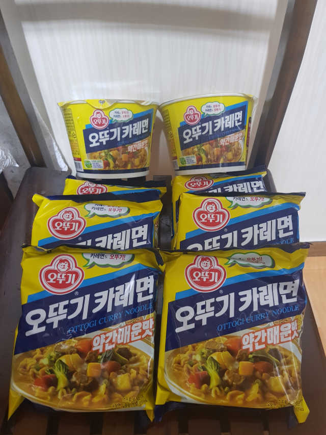 오뚜기카레면 2차 모집 리뷰 사진
