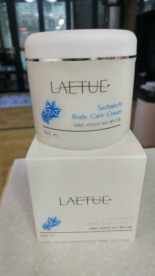 (주)이스터비엔에프 라에뜨 사차인치 바디케어크림 300ml — 5점을 준 리뷰어가 2019년 3월 올린 사용 사진