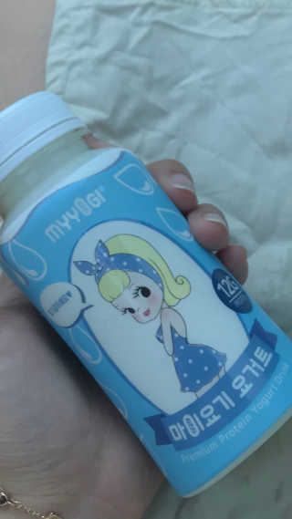 마이요기 요거트 — 4.5점을 준 리뷰어가 2019년 7월 올린 사용 사진