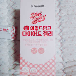프롬바이오 다이어트엔와일드망고 젤리 — 5점을 준 리뷰어가 2020년 3월 올린 사용 사진
