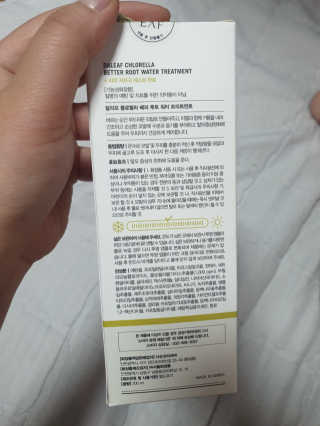 달리프 클로렐라 베러 루트 워터트리트먼트 200ml — 5점을 준 리뷰어가 2019년 6월 올린 사용 사진