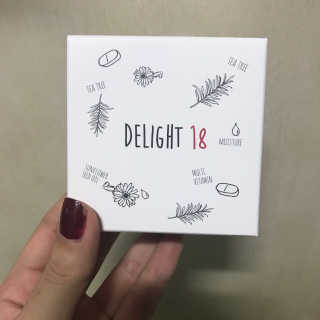 딜라잇18 I.U 화이트닝 팡 선쿠션 — 4점을 준 리뷰어가 2016년 12월 올린 사용 사진