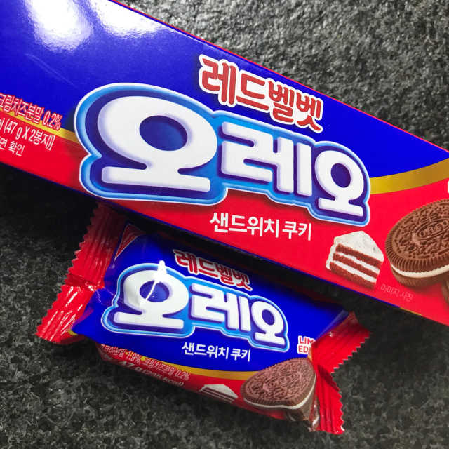오레오 레드벨벳_영상체험단 리뷰 사진