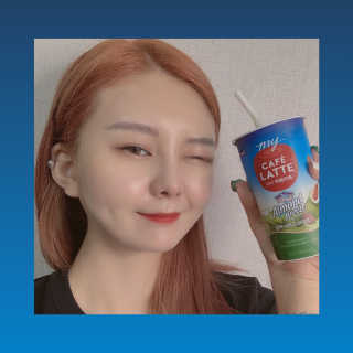 마이카페라떼 말차 아몬드브리즈 7개입 — 5점을 준 리뷰어가 2019년 11월 올린 사용 사진