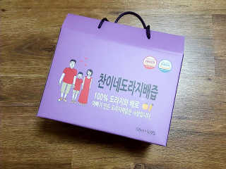 찬이네과수원 찬이네_도라지배즙 1BOX 50개입 — 5점을 준 리뷰어가 2018년 4월 올린 사용 사진