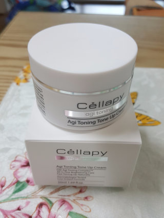 셀라피 아기토닝 톤업크림 50ml — 3.5점을 준 리뷰어가 2016년 8월 올린 사용 사진