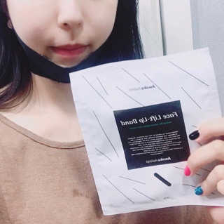 어웨이크어슬립 어슬립 페이스 리프트업 밴드 — 3점을 준 리뷰어가 2018년 6월 올린 사용 사진